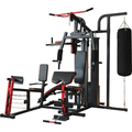 Strength Master 8306 Advanced 3 Station Home Multi Gym With Punch Bag