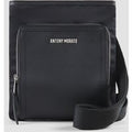 BORSA MESSENGER IN NYLON E SIMILPELLE MARTELLATA