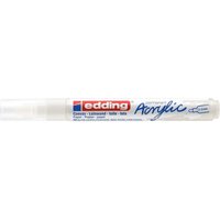 Acrylmarker edding e-5100 medium verkeerswit