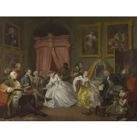 William Hogarth, Marriage A-la-Mode: 4, The Toilette Print
