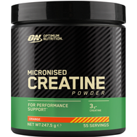 Optimum Nutrition Creatine Powder Flavoured Orange 247.5g