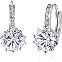 Timeless Crystal Jewelry Gift Set - Rhodium-Plated Necklace, Earrings & Ring with Swarovski Crystals | Wowcher