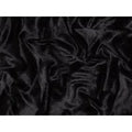 Minerva Core Range Textured Velboa Faux Fur Fabric Black