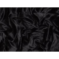 Minerva Core Range Textured Velboa Faux Fur Fabric Black