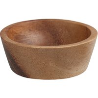 Acacia Wood Food Presentation Conical Bowl 7cm (Single)