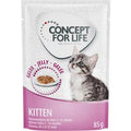 Concept for Life Kitten con Pollo - in gelatina - Set %: 48 x 85 g