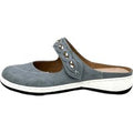 Damen Clogs Komfortable Slipper Blau 39 EU
