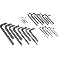 Siegen 25 Piece Hexagon Allen Key Set Metric and Imperial