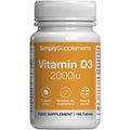 Vitamin D3 2000iu (180 Tablets)