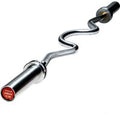 Jordan Olympic Steel Series Super Curl Bar (with Bearings)