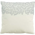 Sanderson Woodland Chorus Pair of Square Pillowcases, Blue Grey