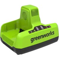 Greenworks 60v Cordless 6A Twin Fast Li-ion Battery Charger