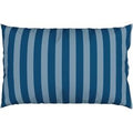 Land & Shore Seaforde Pair of Standard Pillowcases, Blue/Red