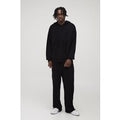 Tall Ofclman Oversized Knitted Hoodie & Jogger Tracksuit, Negro