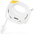 7-Speed White Turbo Hand Mixer With Whisk Attachment
