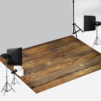 Aperturee Vintage Ruptured Wood Board Photo Floor Backdrop | Photography Floor Drops | Fabric Floor For Photography | Floor Photography Background