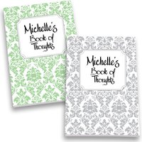 Damask Personalized Journal Set