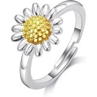 Adjustable Daisy Ring