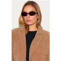 Tortoiseshell Small Oval Sunglasses