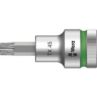 Wera Zyklop 1/2" Drive Torx Screw Hold Socket Bit 1/2" T45