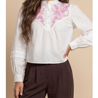 Urban Bliss Pink Embroidery Shirt 8