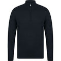 Jumpers Redwood 2 Half Zip Neck Cashmilon Knit Jumper in Ink - Kensington Eastside / XXL - Tokyo Laundry