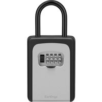 Sleutelkluisje Hangslot met Code Inclusief Wandmontage - grijs