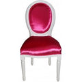 Casa Padrino Barock Esszimmer Stuhl Pink - Designer Stuhl - Luxus QualitÃ¤t GH