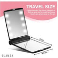 Compact 8 LED Light Makeup Mirror | Wowcher