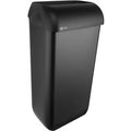 Afvalbak BlackSatino open inworp 23 liter zwart 331830