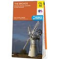 Ordnance Survey OS Map of The Broads: Explorer OL40
