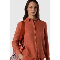North Sails - Camicia in lino con logo ricamatoNorth SailsMecca orangeXXL