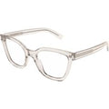 SAINT LAURENT Kvinde SAINT LAURENT SL 748 004 Optiske stel Acetat Beige Transparent Cat Eye