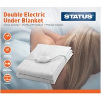 Status Double - Electric Under Blanket - 3 Heat Settings