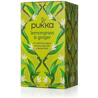 Pukka Lemongrass & Ginger Bio Thee 20 zakjes