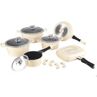 Set batteria di pentole Royalty Line 15 pezzi per cucina a induzione