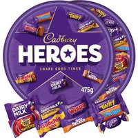Cadbury Heroes Chocolate Tub 475g