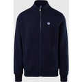 North Sails - Felpa con patch logo e zipNorth SailsNavy blue3XL