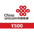China Unicom ¥500 Mobile Top-up CN