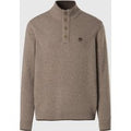 North Sails - Maglione in misto cashmere con bottoniNorth SailsFossil melangeXXL