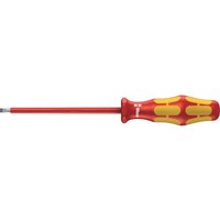 Wera Kraftform 160I VDE Insulated Parallel Slotted Screwdriver 3.5mm 100mm