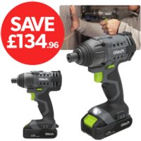 Impact Driver x2 Battery Bundle (Grey)