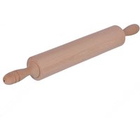 Professional wooden rolling pin with double grip  - Length cm 65