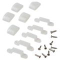 Robus VEGAS EASY CLIP Accessories For 24V RGBW IP67 LED Strip, 5 End Caps And 10 Clips