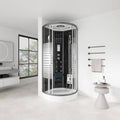 Home Deluxe Cabina doccia BLACK PEARL con doccia a pioggia - 90 x 90 cm