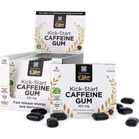 Kick−Start Caffeine Gum