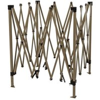 Got It Garden Gazebo by Garden Must Haves with a 4 x 4M Brown Canopy