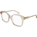 Chloé Kid CC0013O 001 Optical frames Acetate Pink Transparent Squared