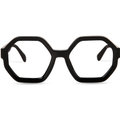 Aria Black Frame Glasses