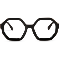 Aria Black Frame Glasses